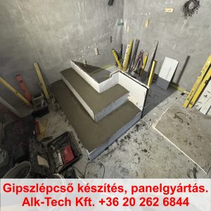 huzott-gipszlepcso-betonontes-04 húzott gipszlépcső betonöntés – 4. lépés